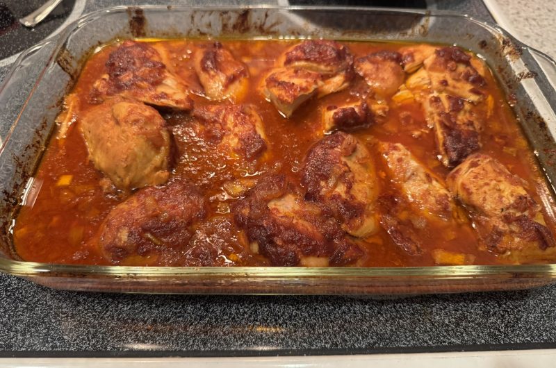 Oven-Barbecued Chicken